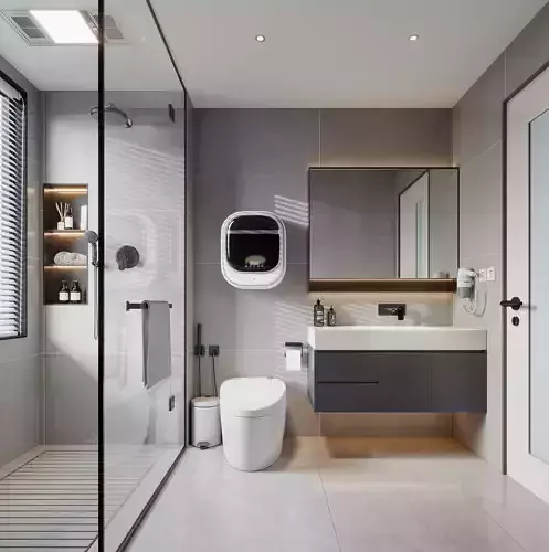modern bathroom interior scenes 12