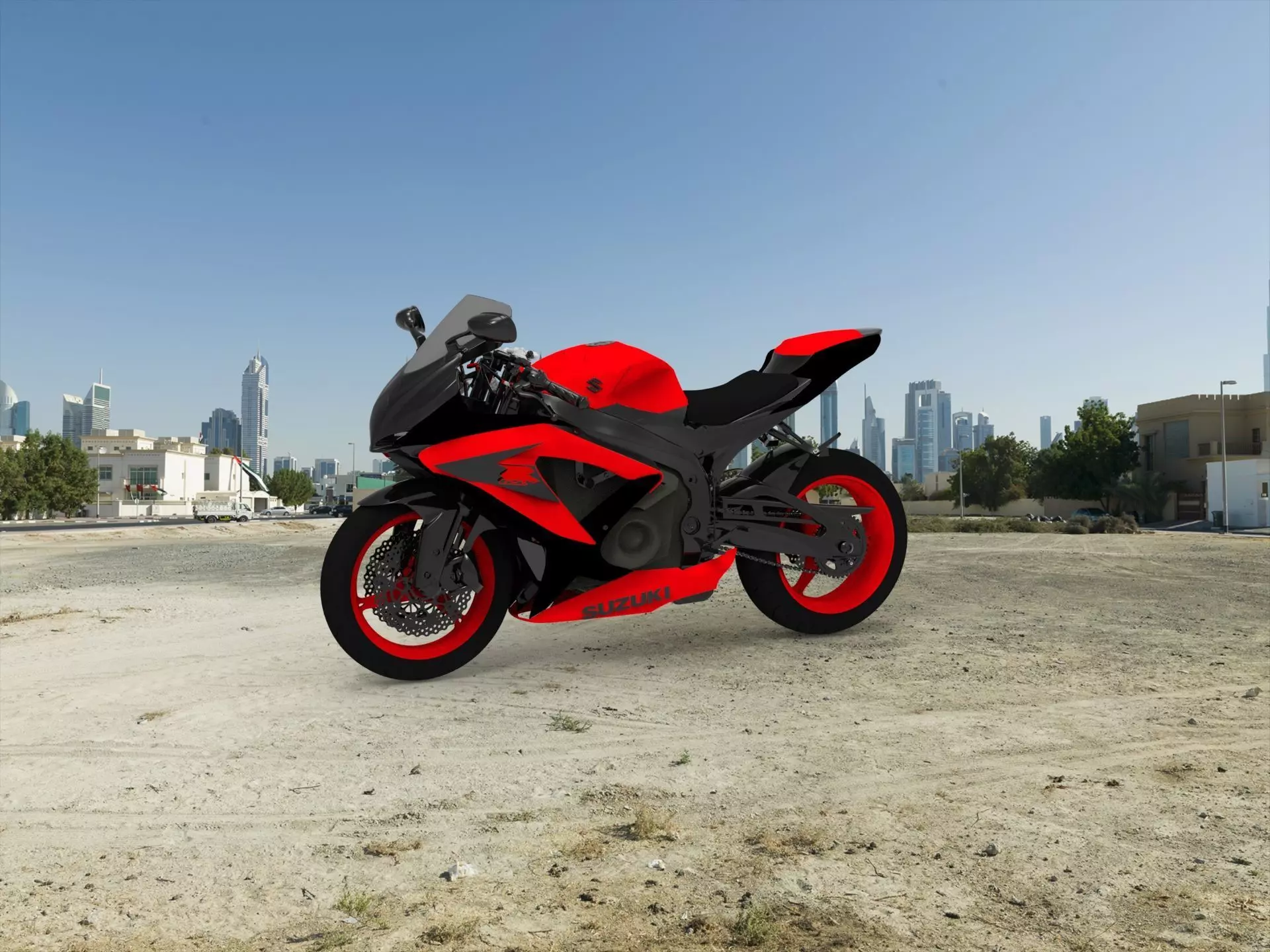 Suzuki GSX-S750 3D print model_0