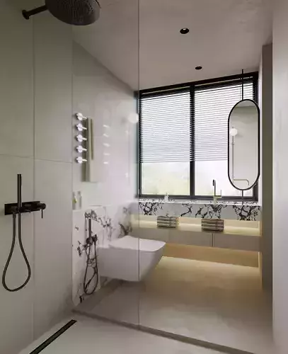 modern bathroom interior scenes 18