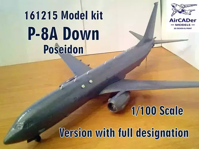 161215 Model kit Boeing P-8A Poseidon Down 3D print model