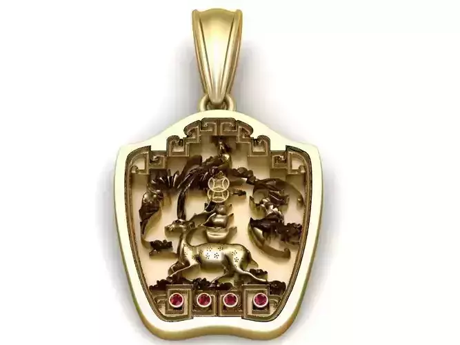 Dragon Hevently Seal Amult