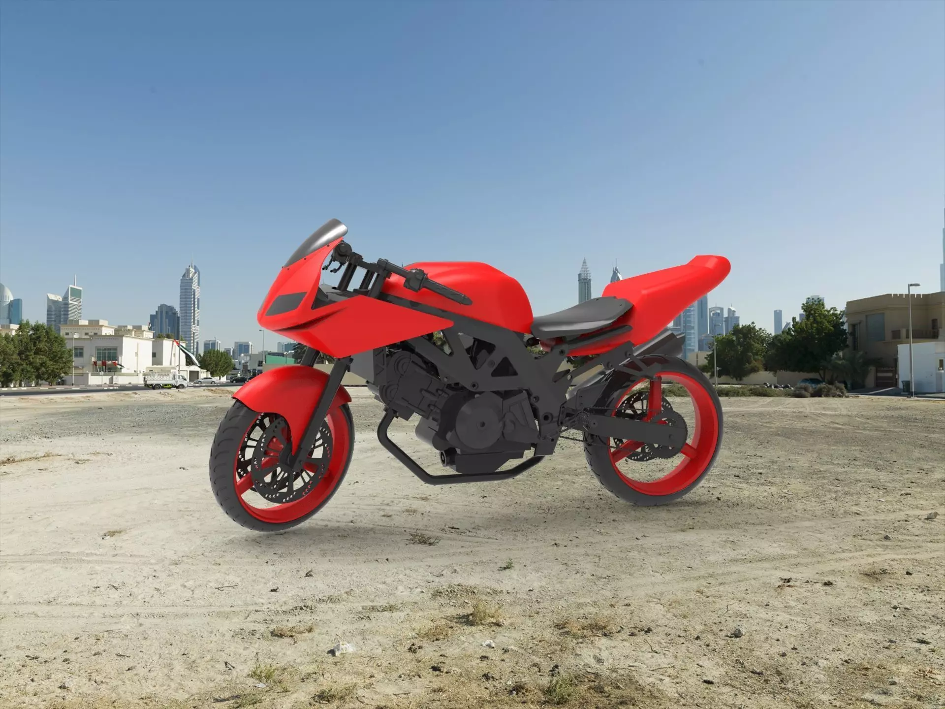 Suzuki SV650 3D print model_0