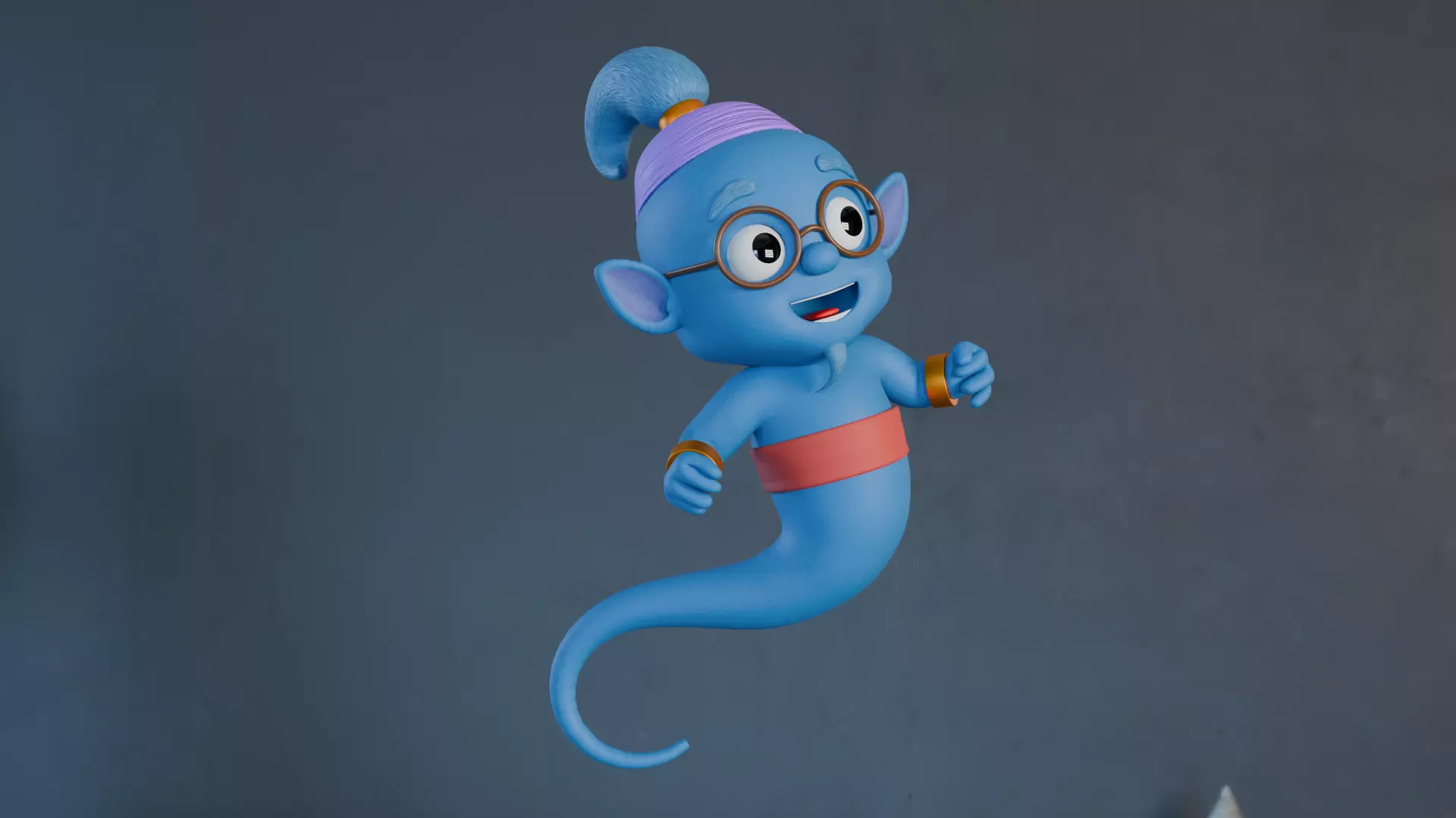 Genie Rig Character 3D model