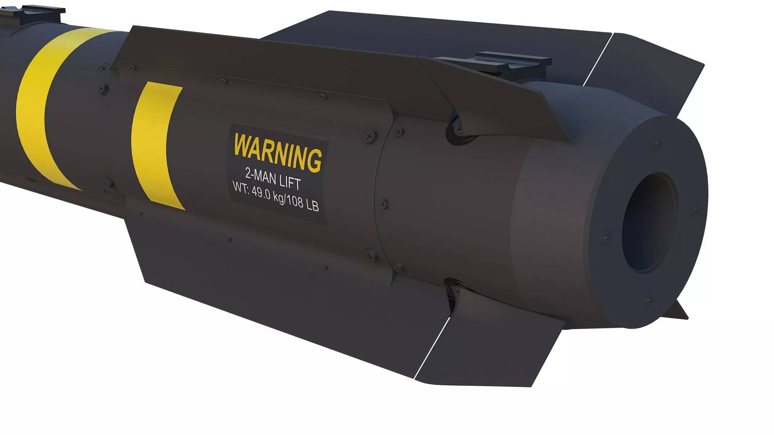 JAGM The Joint Air-to-Ground Missile 3D model_9