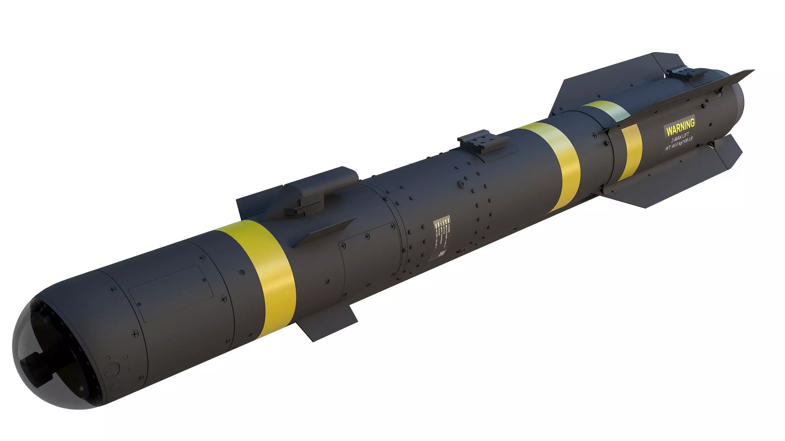 JAGM The Joint Air-to-Ground Missile 3D model_2