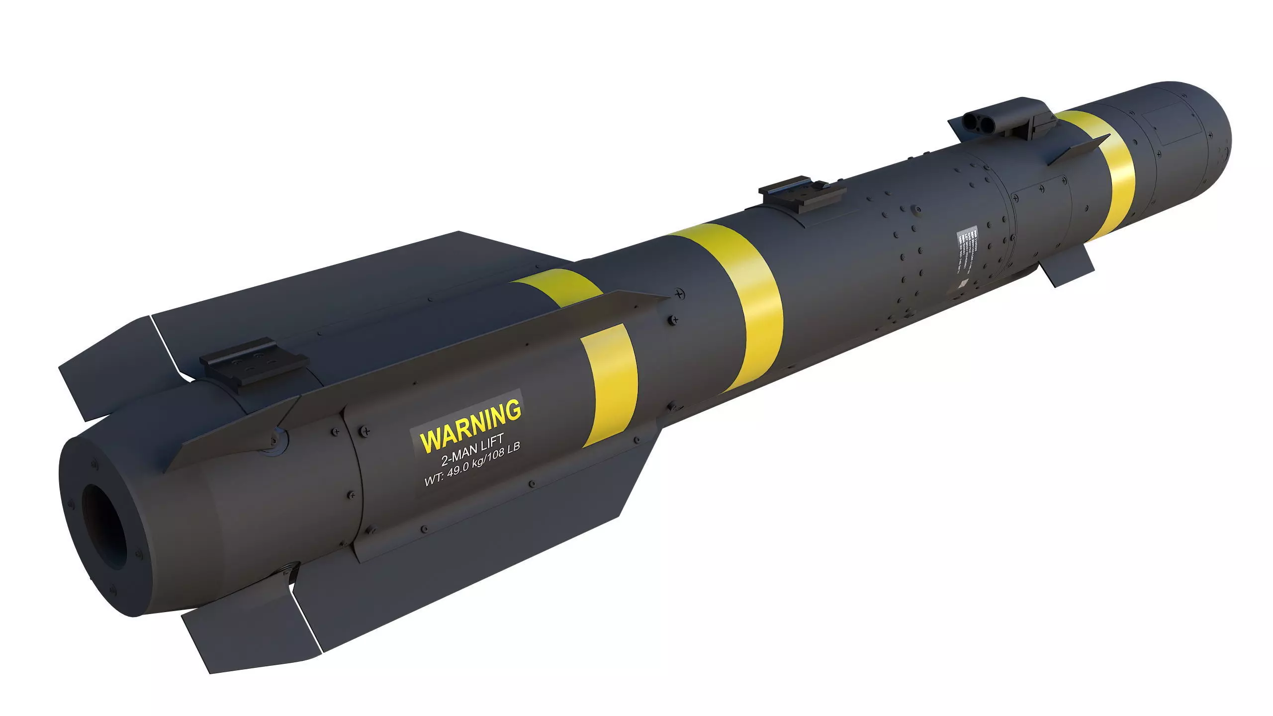 JAGM The Joint Air-to-Ground Missile 3D model_3