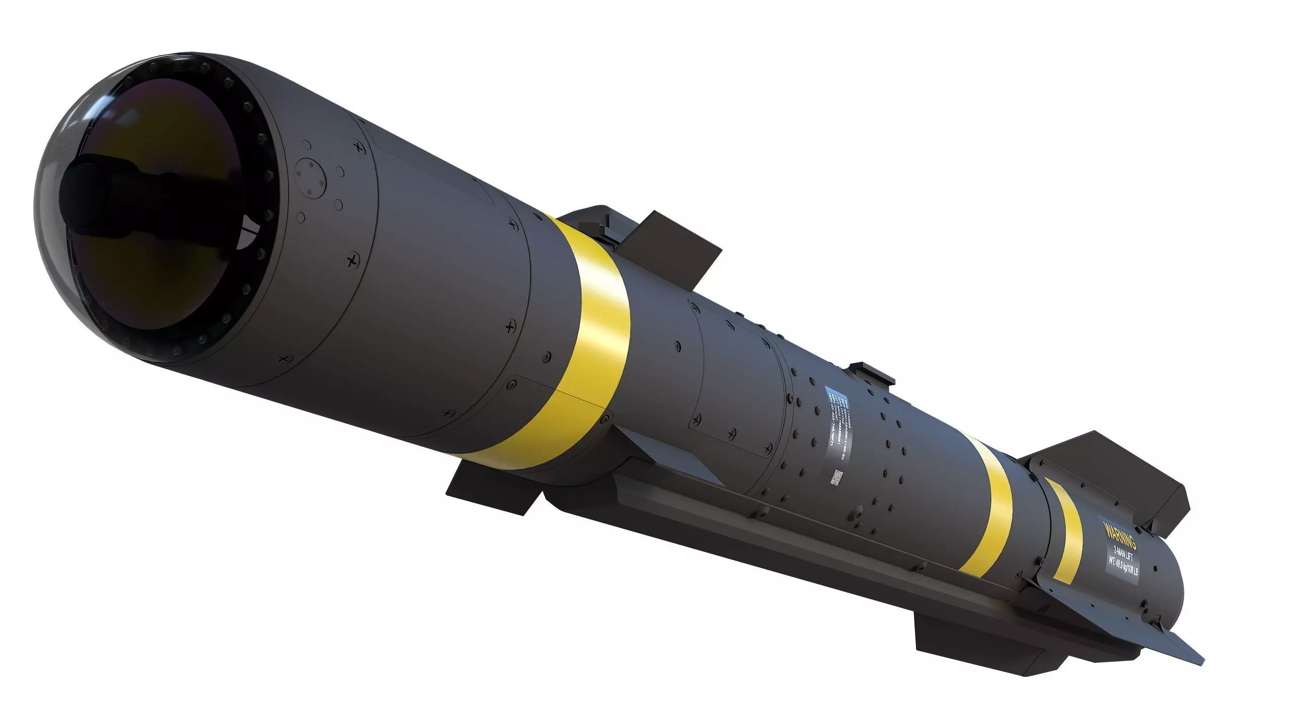 JAGM The Joint Air-to-Ground Missile 3D model_17