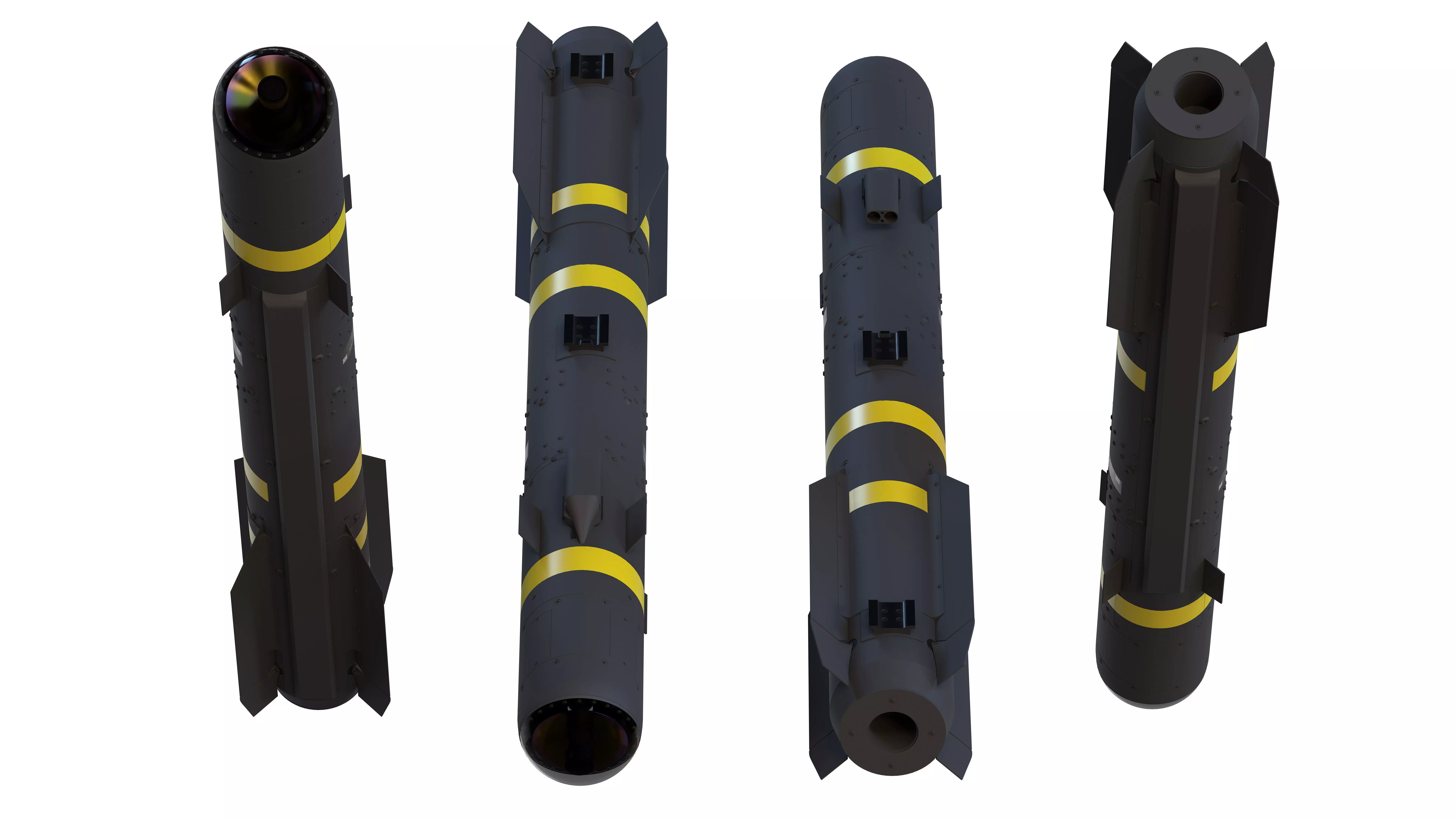 JAGM The Joint Air-to-Ground Missile 3D model_12