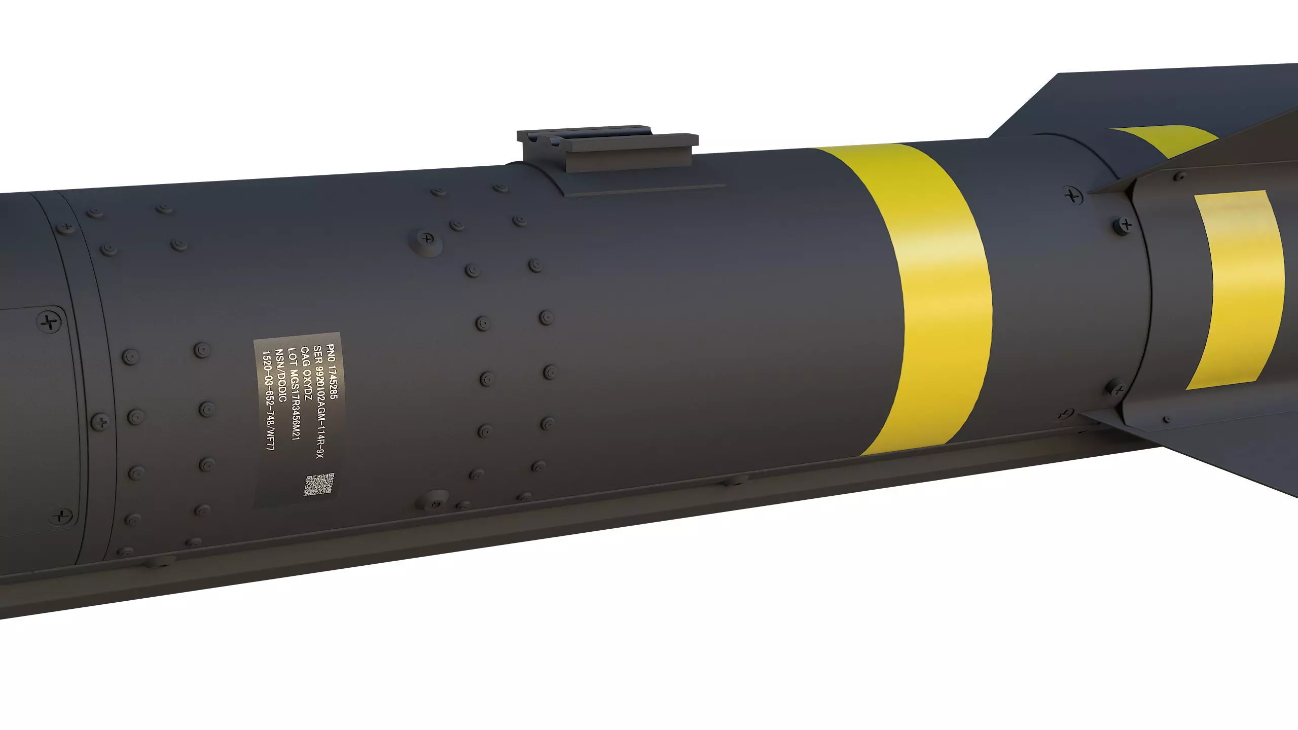 JAGM The Joint Air-to-Ground Missile 3D model_7
