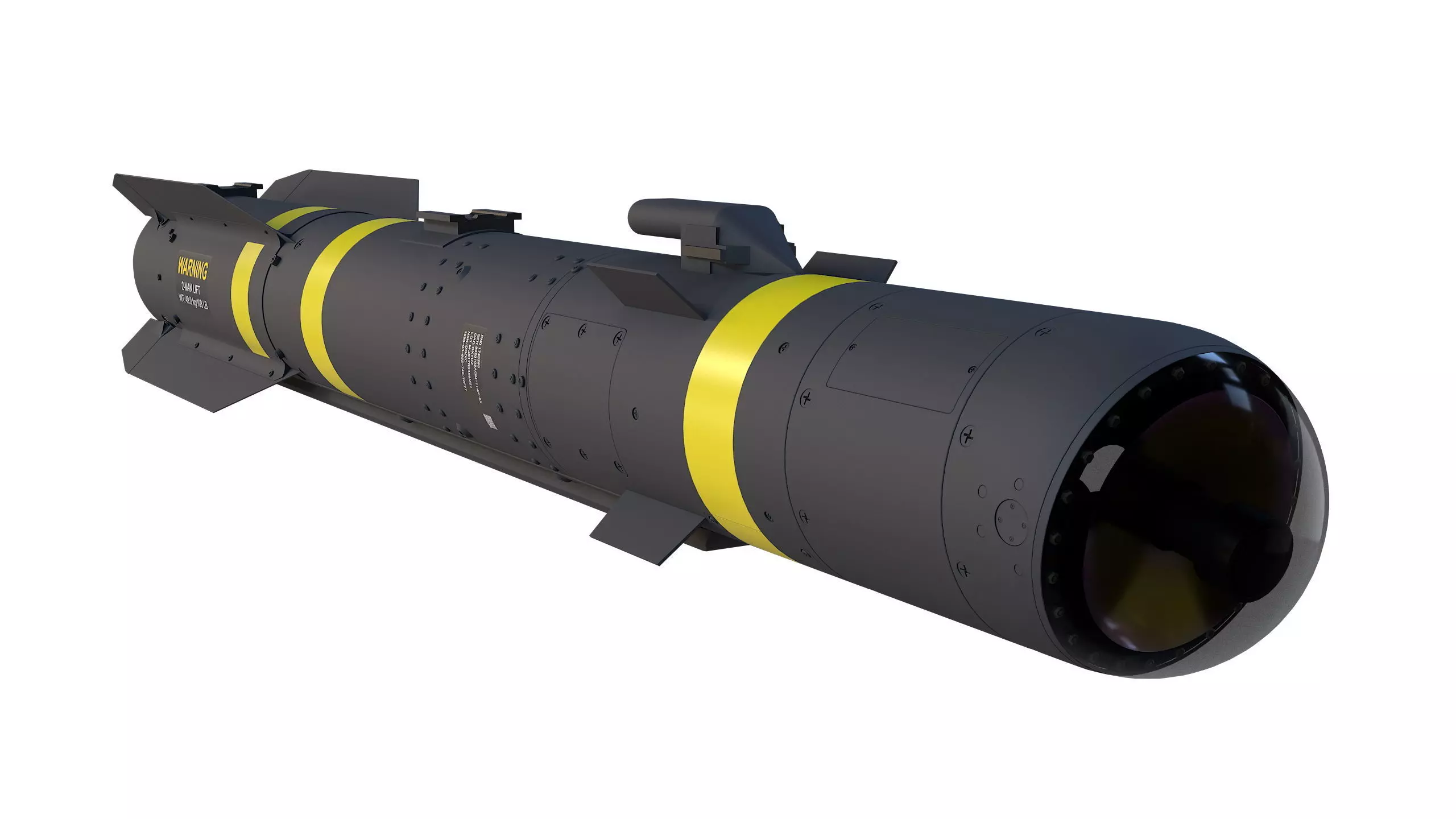 JAGM The Joint Air-to-Ground Missile 3D model_4