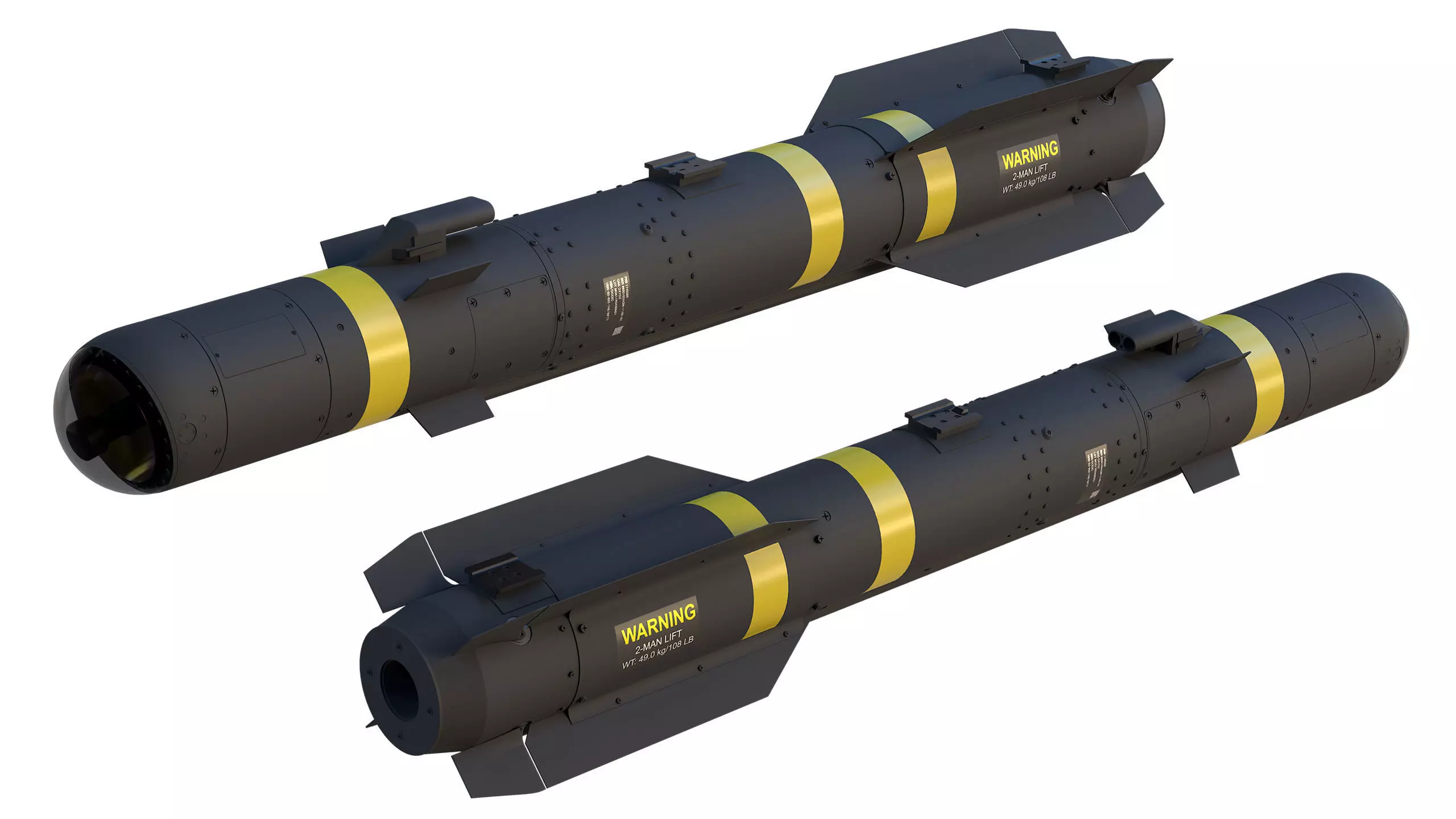 JAGM The Joint Air-to-Ground Missile 3D model_1