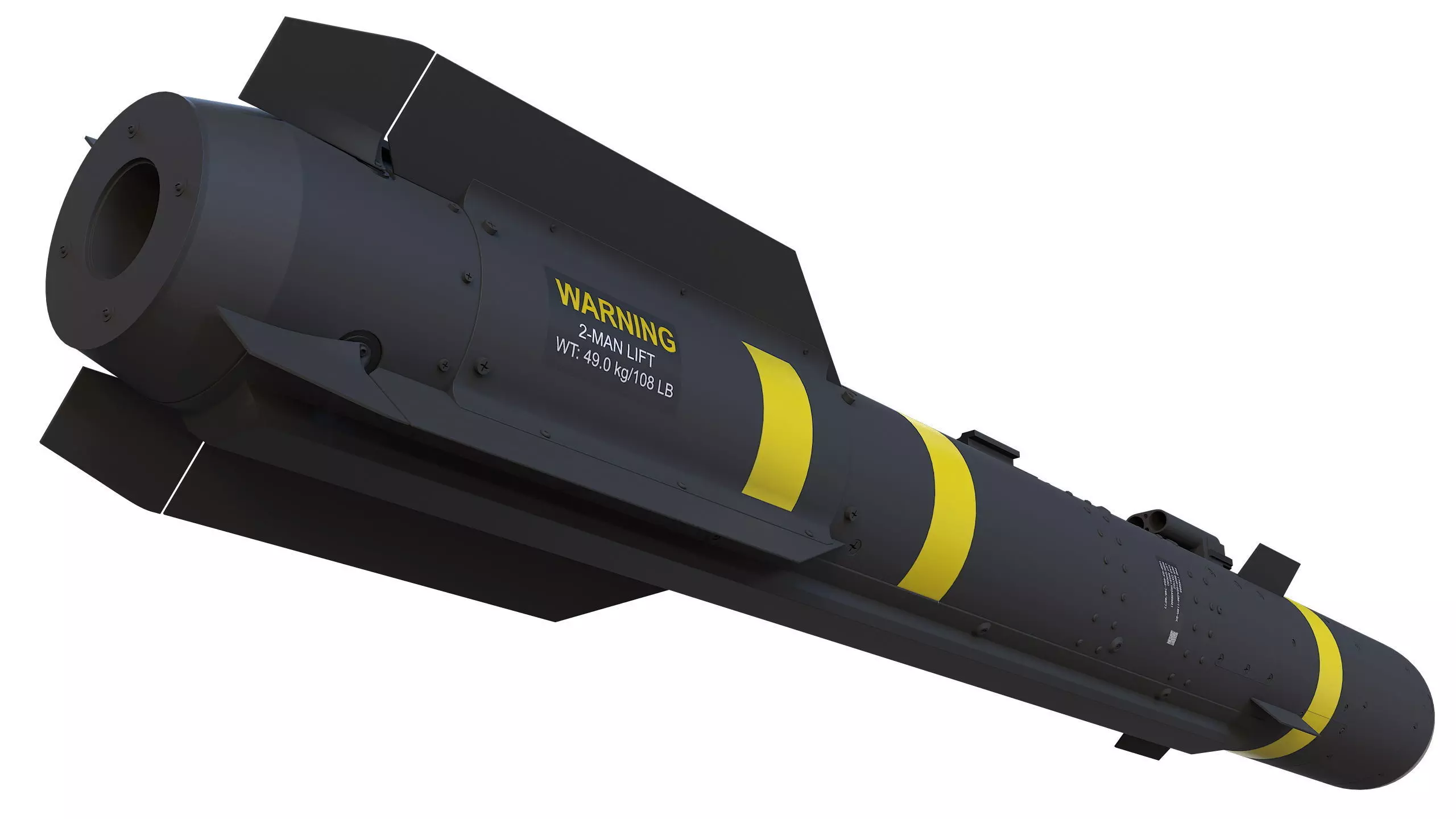 JAGM The Joint Air-to-Ground Missile 3D model_11
