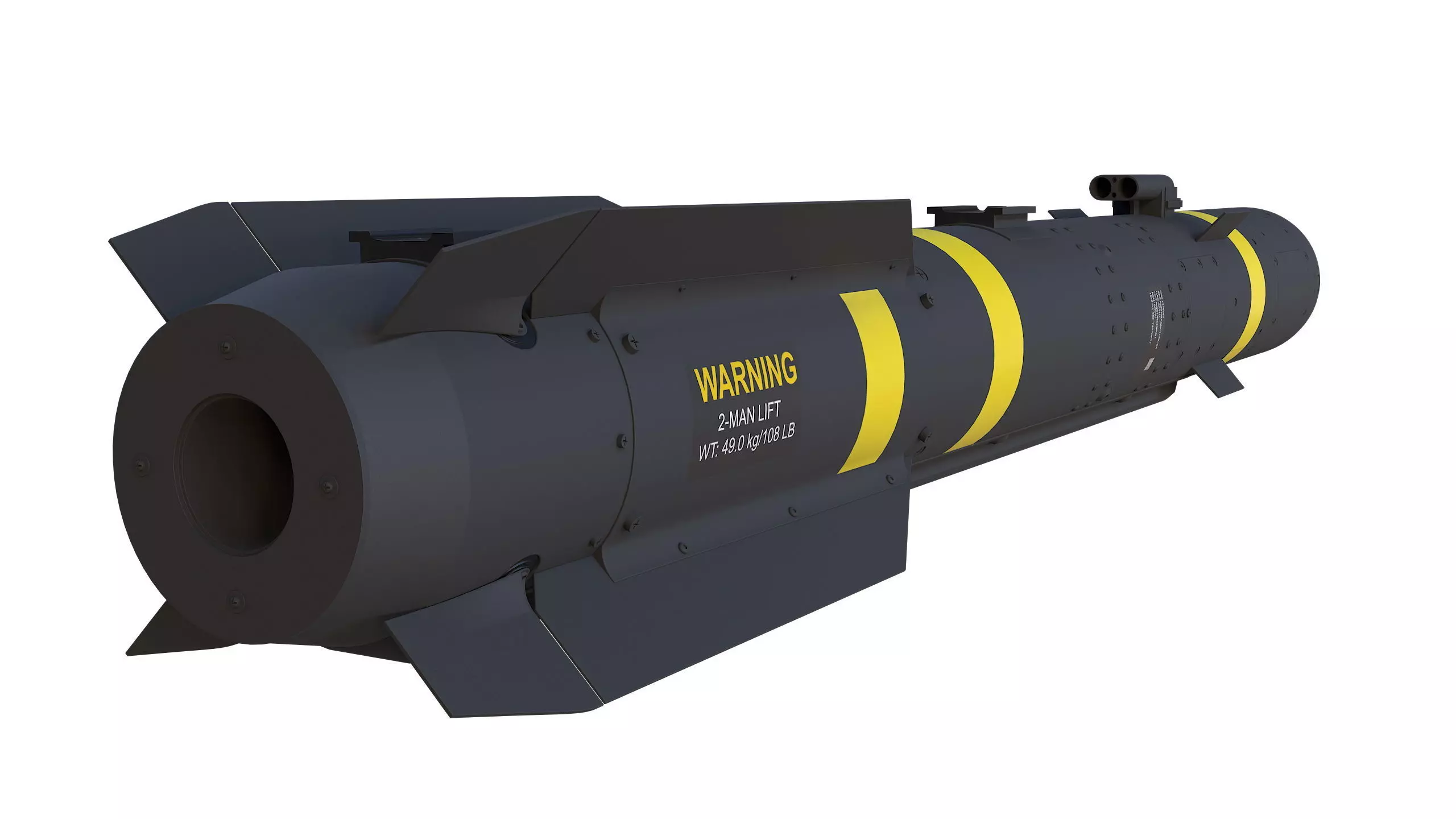 JAGM The Joint Air-to-Ground Missile 3D model_5
