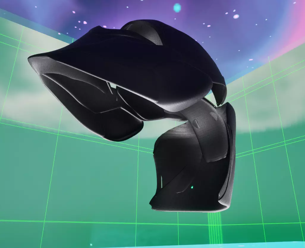 Mk2 Helmet Shell - Inner  helmet excluding augments 3D print model_4