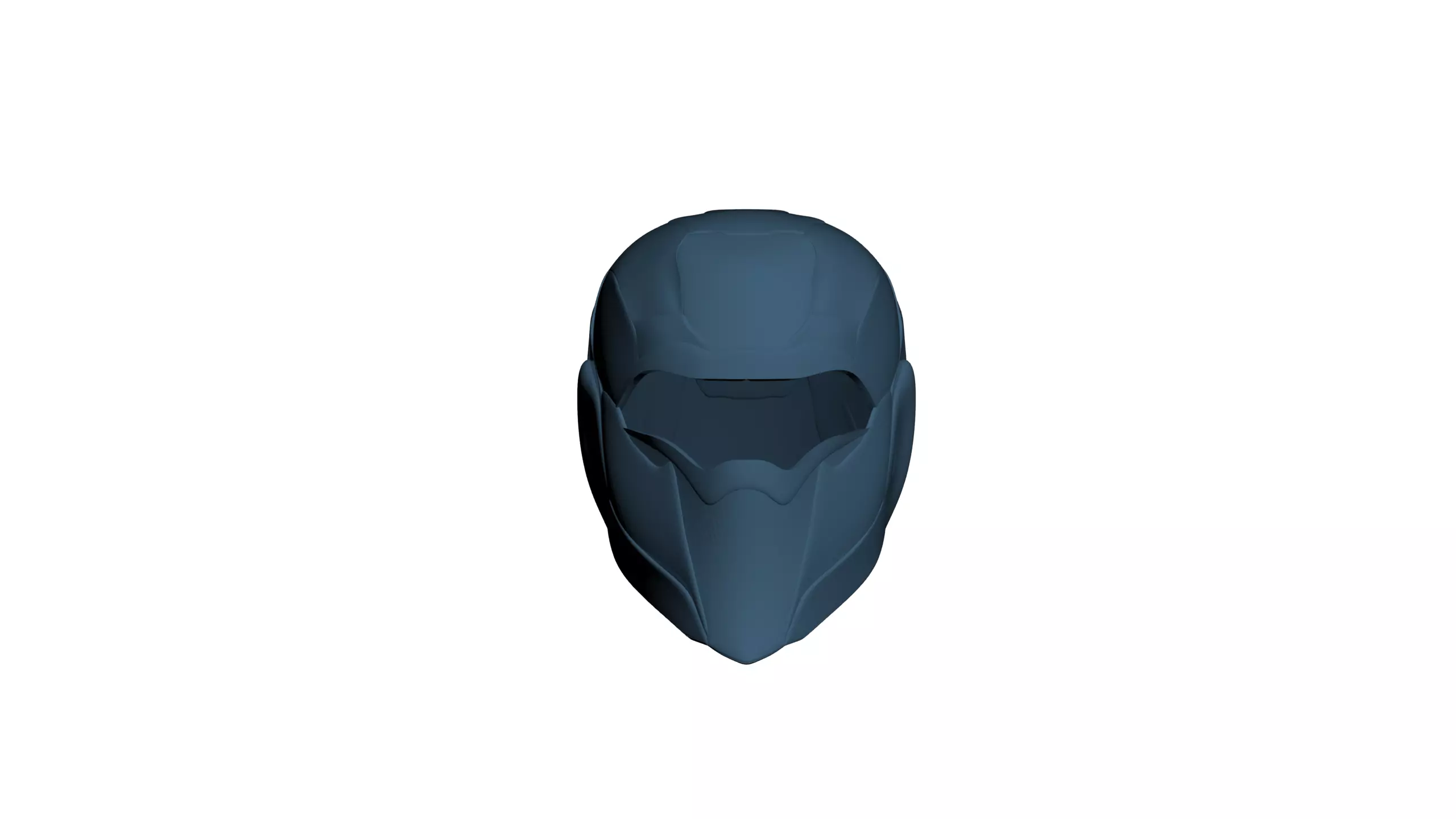 Mk2 Helmet Shell - Inner  helmet excluding augments 3D print model_5