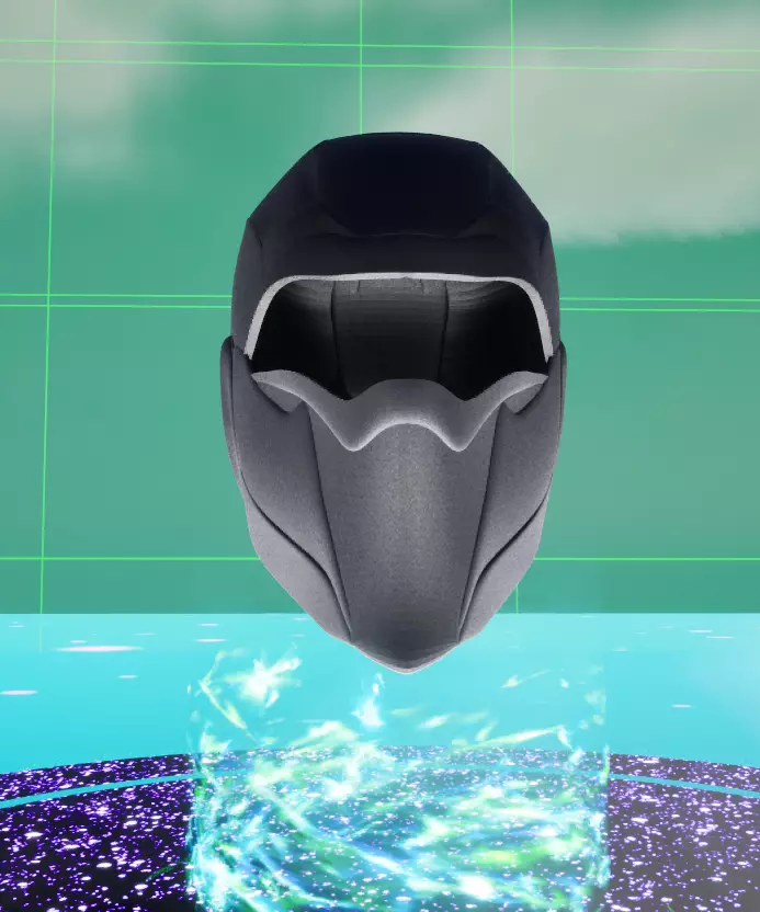 Mk2 Helmet Shell - Inner  helmet excluding augments 3D print model_3