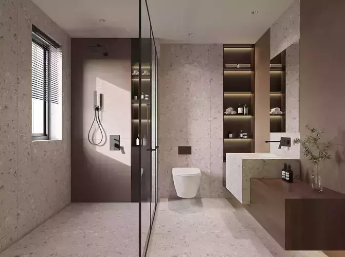 modern bathroom interior scenes 60