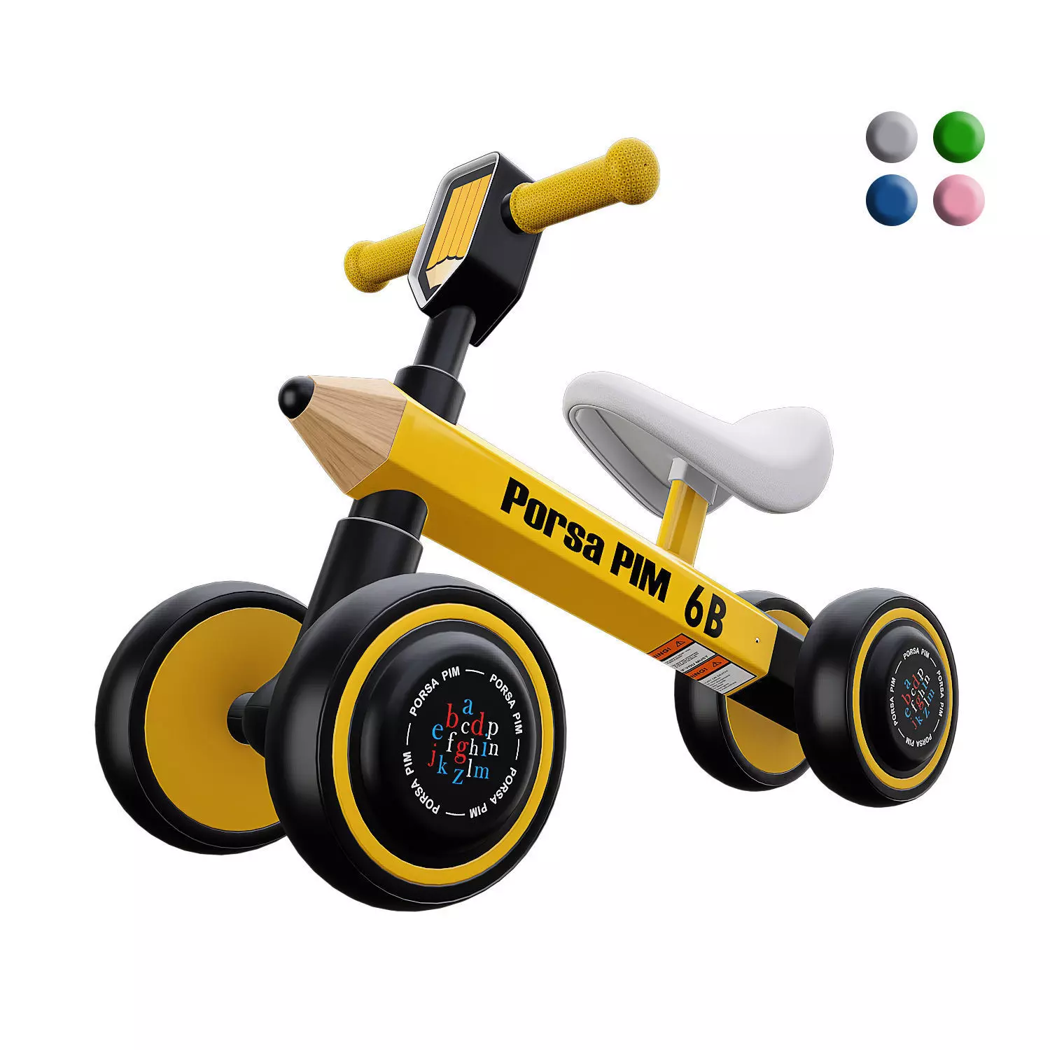 Baby Balance Bike -Pencil 3D model