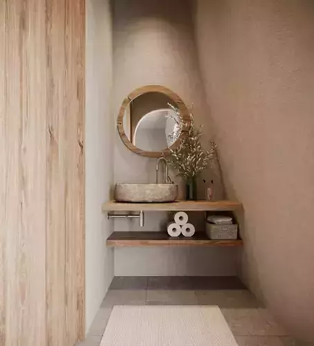 modern bathroom interior scenes 67