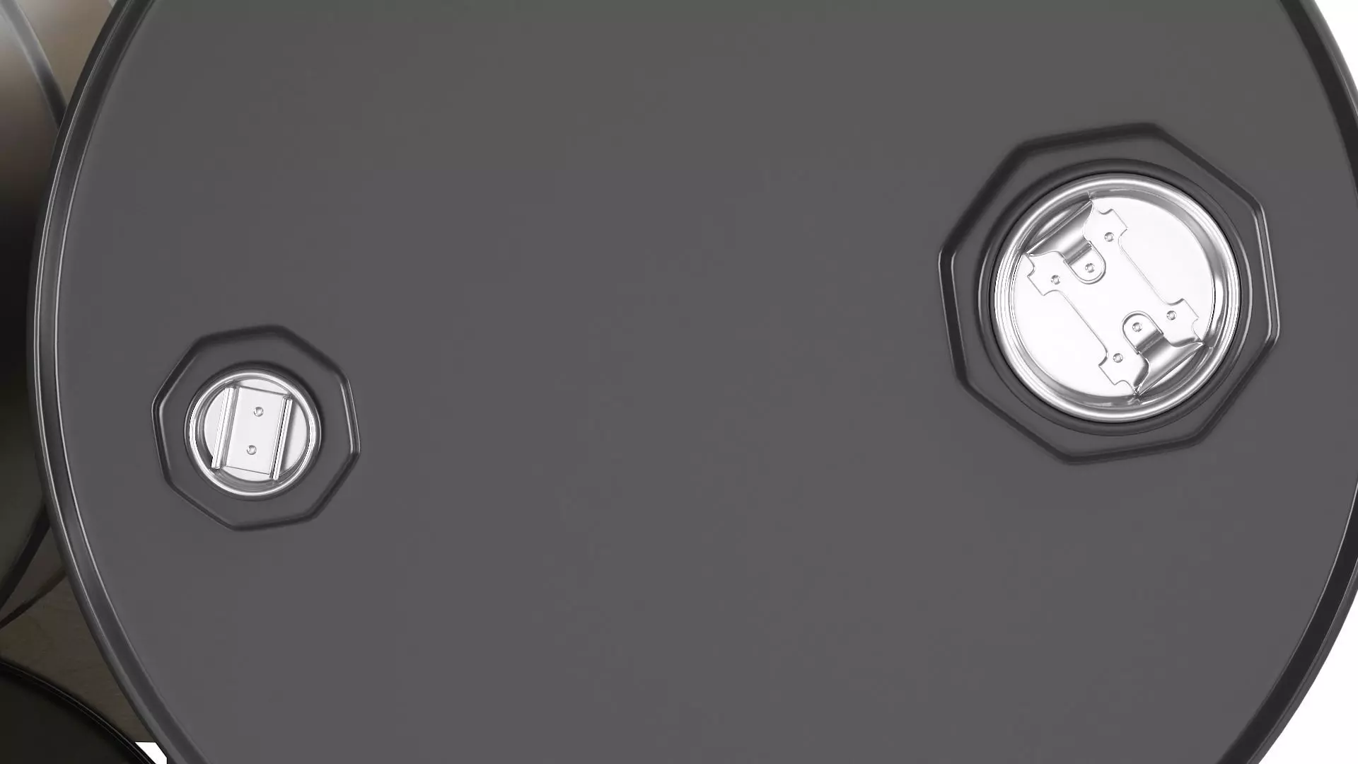 Barrels on Pallet Low-poly 3D model_6