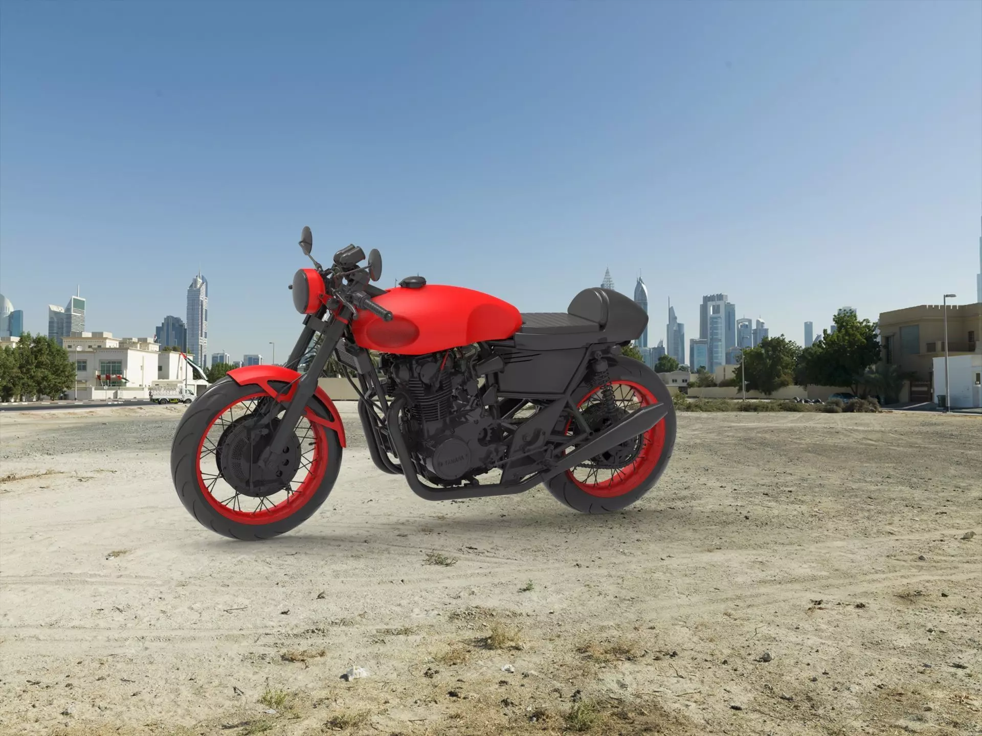 Yamaha XS 650 3D print model_0