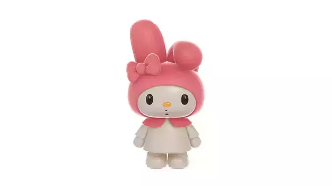  My Melody Cute Hello Kitty Universe Bunny Character