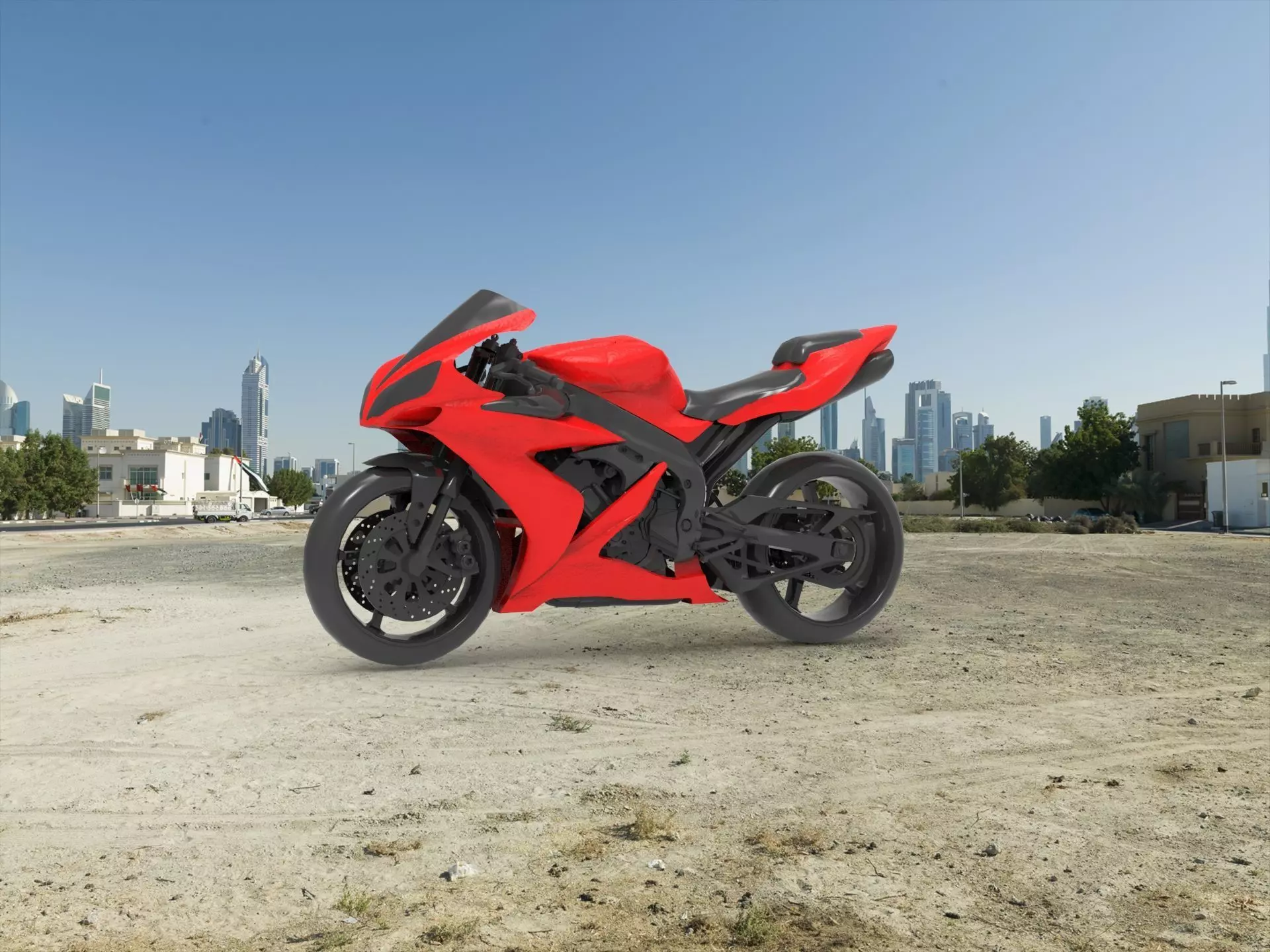 Yamaha YZF-R1 3D print model
