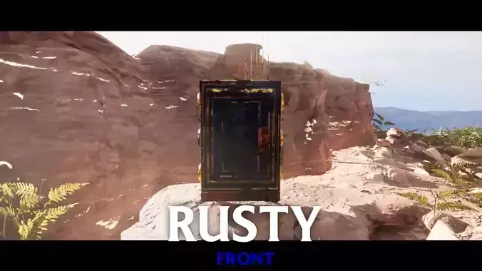 Futuristic Observation Scope Machine