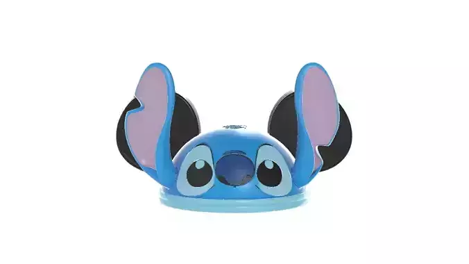  Cute Stitch-Inspired Hat Fun Cosplay and Costume Accessory 3D print model