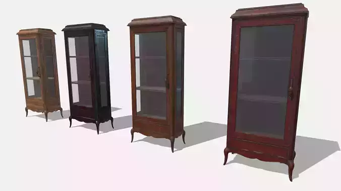 Large Glass Cabinet