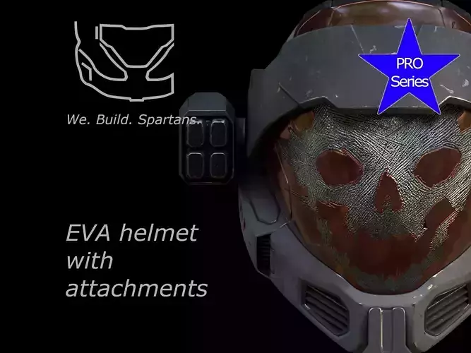 Pro Series EVA helmet 3d print file