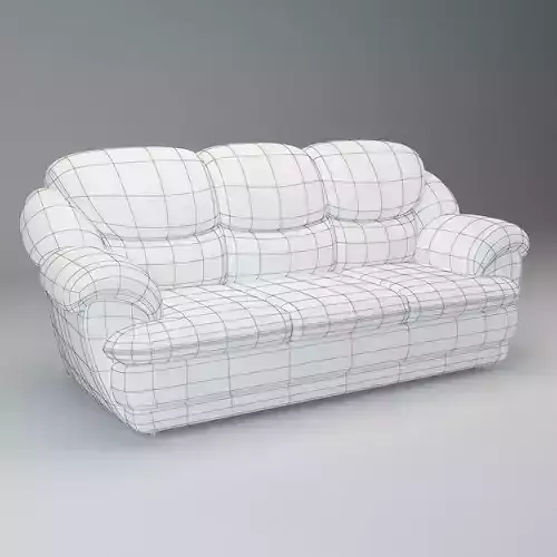 Sofa Osvald - Basic Model 3D model