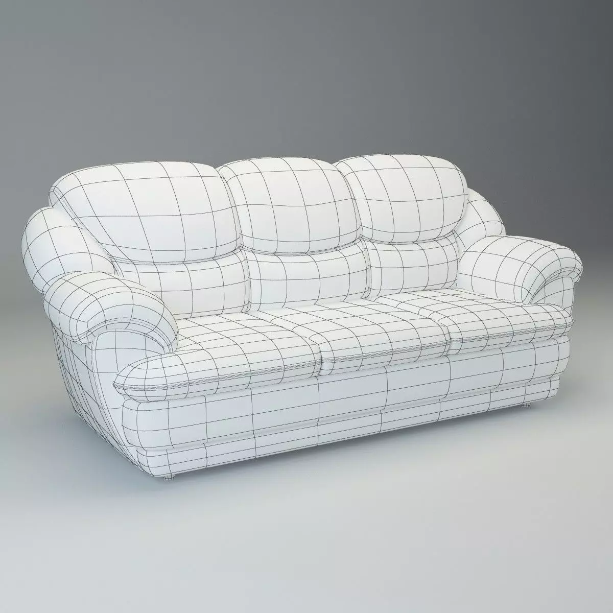 Sofa Osvald - Basic Model 3D model_0