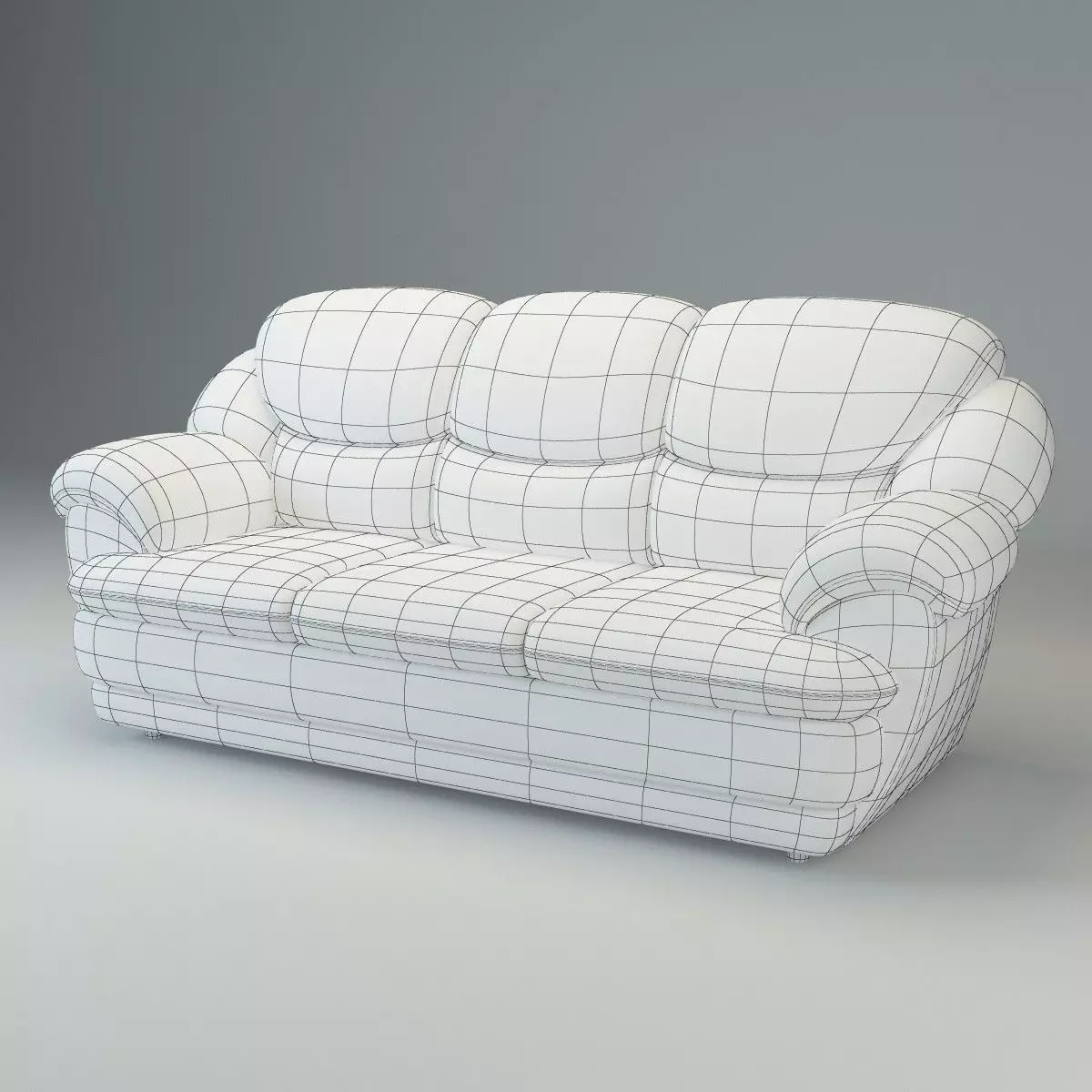 Sofa Osvald - Basic Model 3D model_1