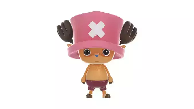  Tony Tony Chopper Cute Chibi Figurine from One Piece 3D print model