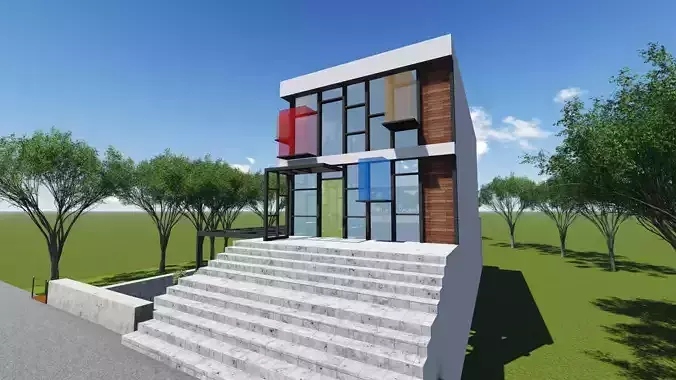 Architectural Design for a Modern Kindergarten Project