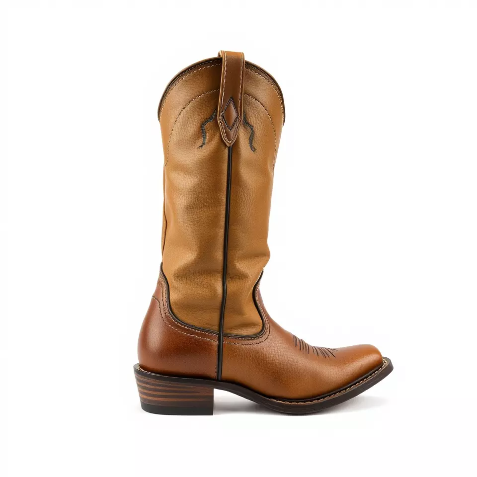 Cowboy Boot Model Pack Low-poly 3D model_3