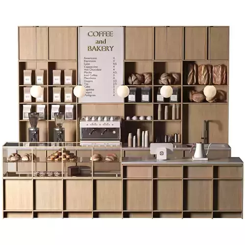 Coffee Shop and Bakery 02 Modern Minimal Japandi With Ascaso 