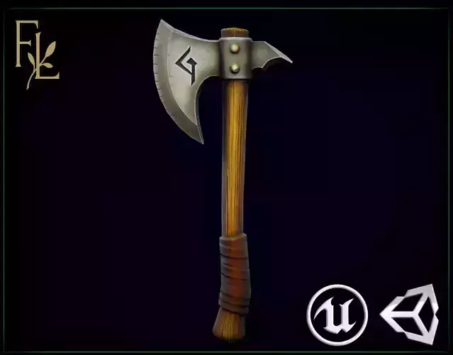 Axe - Game Ready Weapon