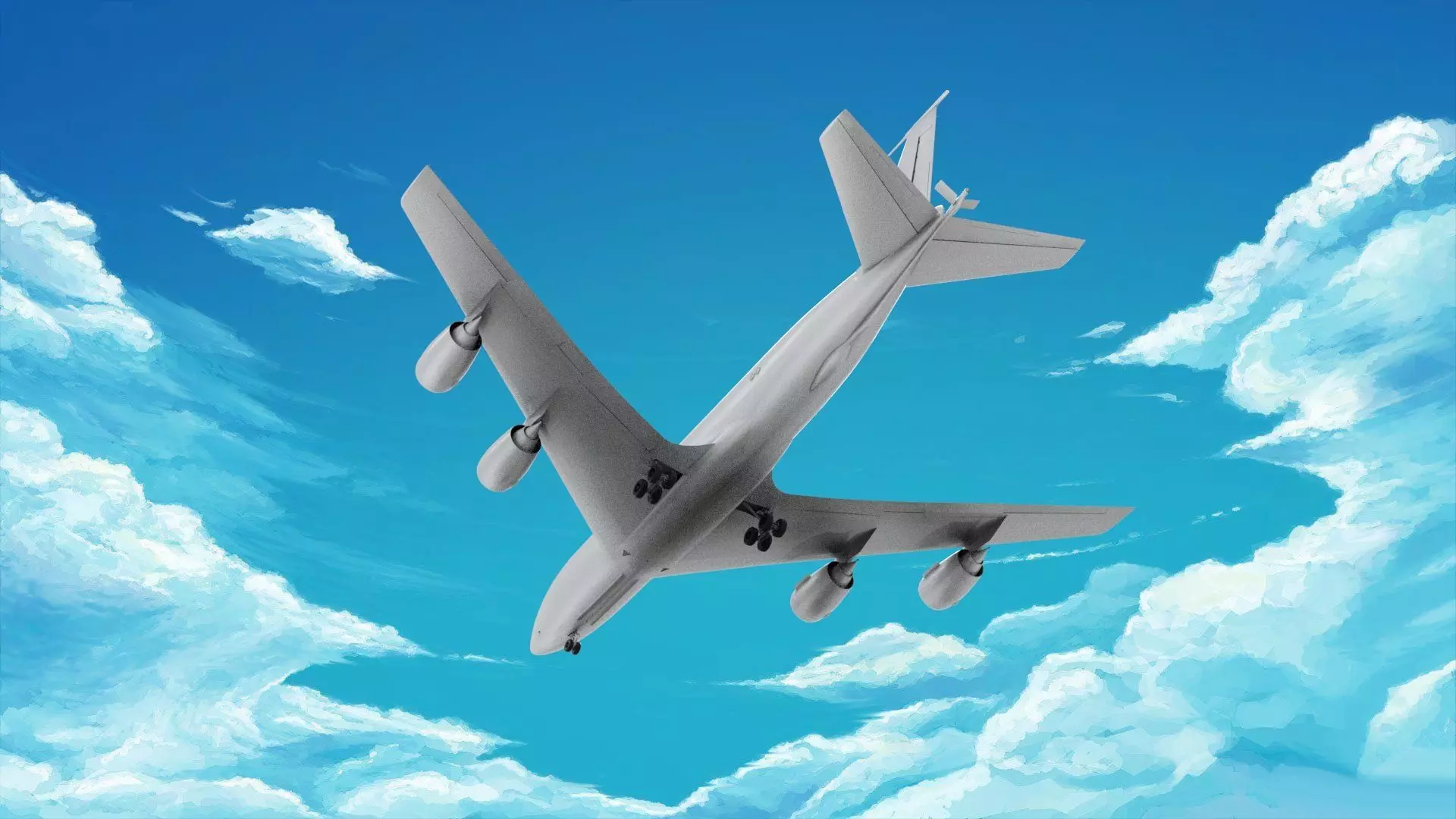 Boeing KC-135 Stratotanker 3D print model_2