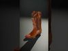 Western Cowboy Boot Model Pack Low-poly 3D model_2