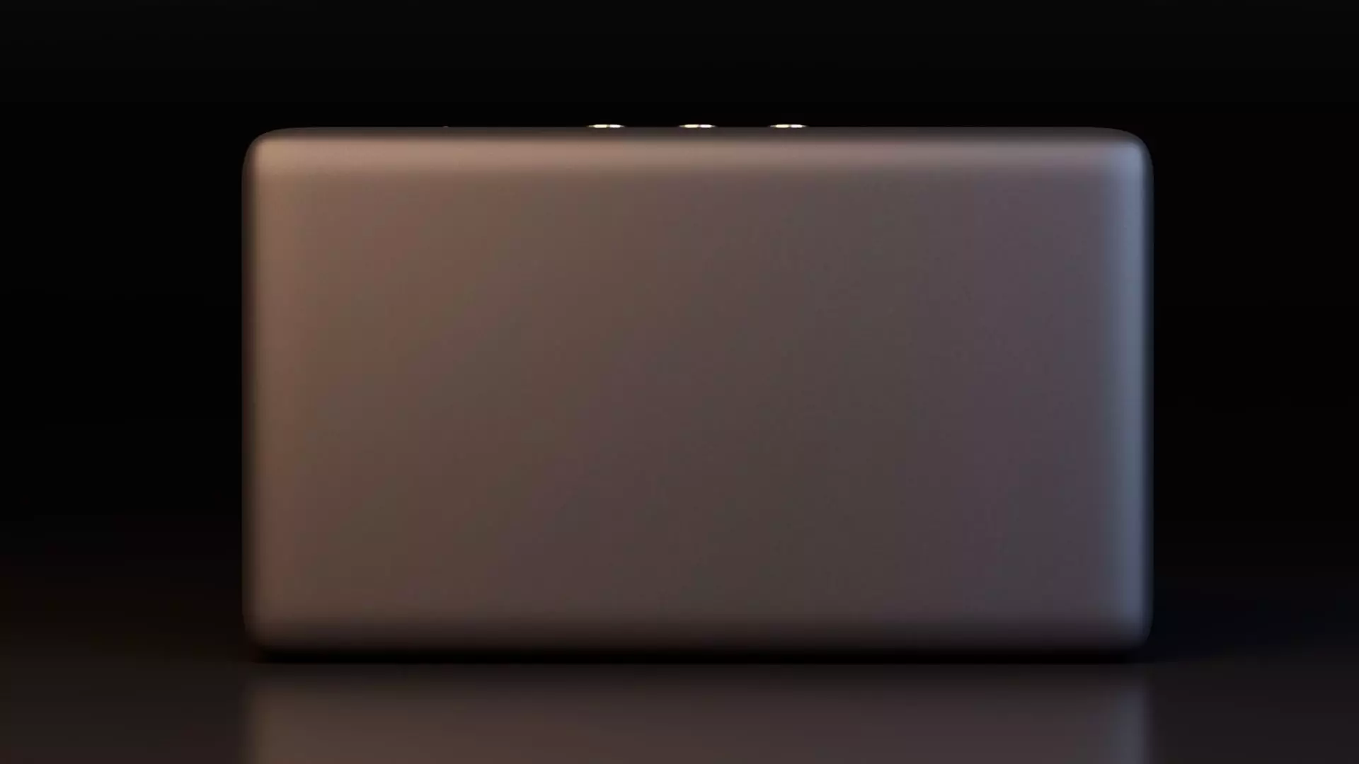 Modern Bluetooth Loudspeaker Low-poly 3D model_4