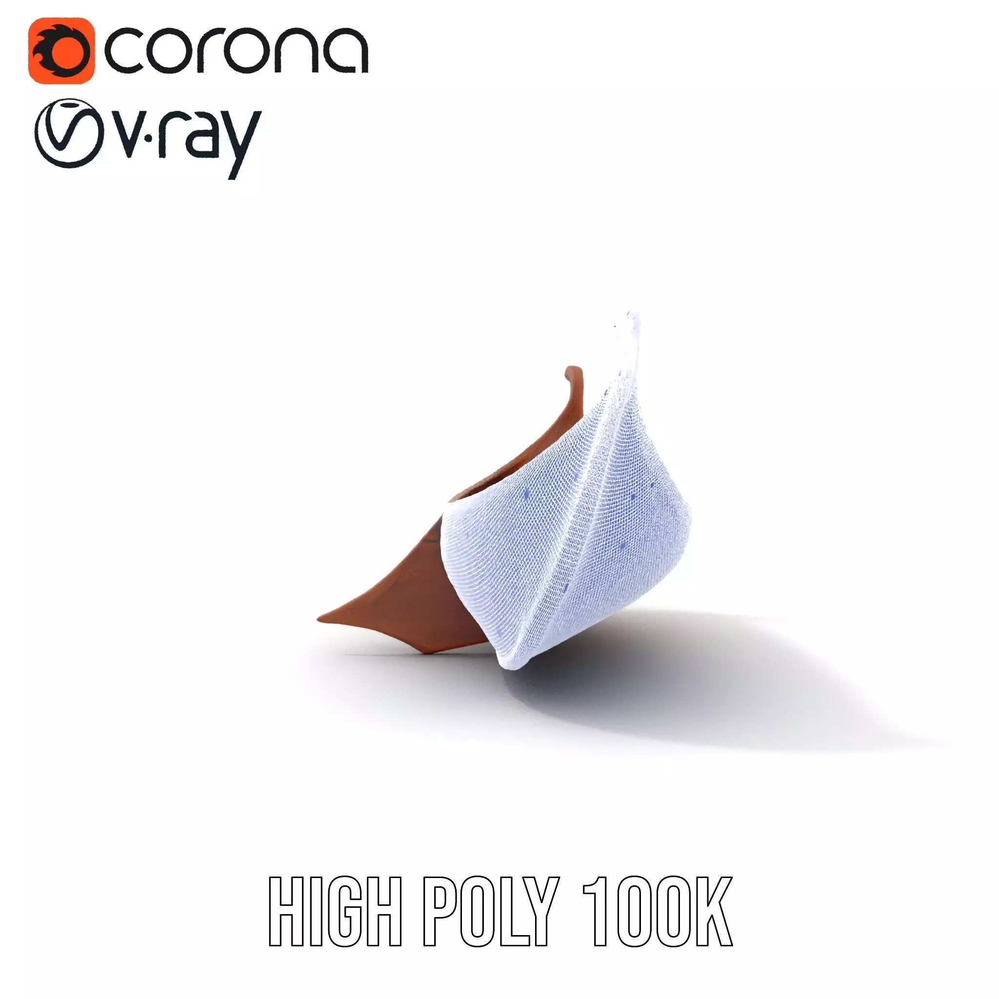 Viking Longboat Wooden Model Pack Low-poly 3D model_33