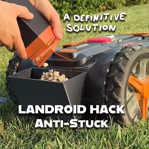 Anti-stuck counterweight for Landroid Worx WR147E 3D print model