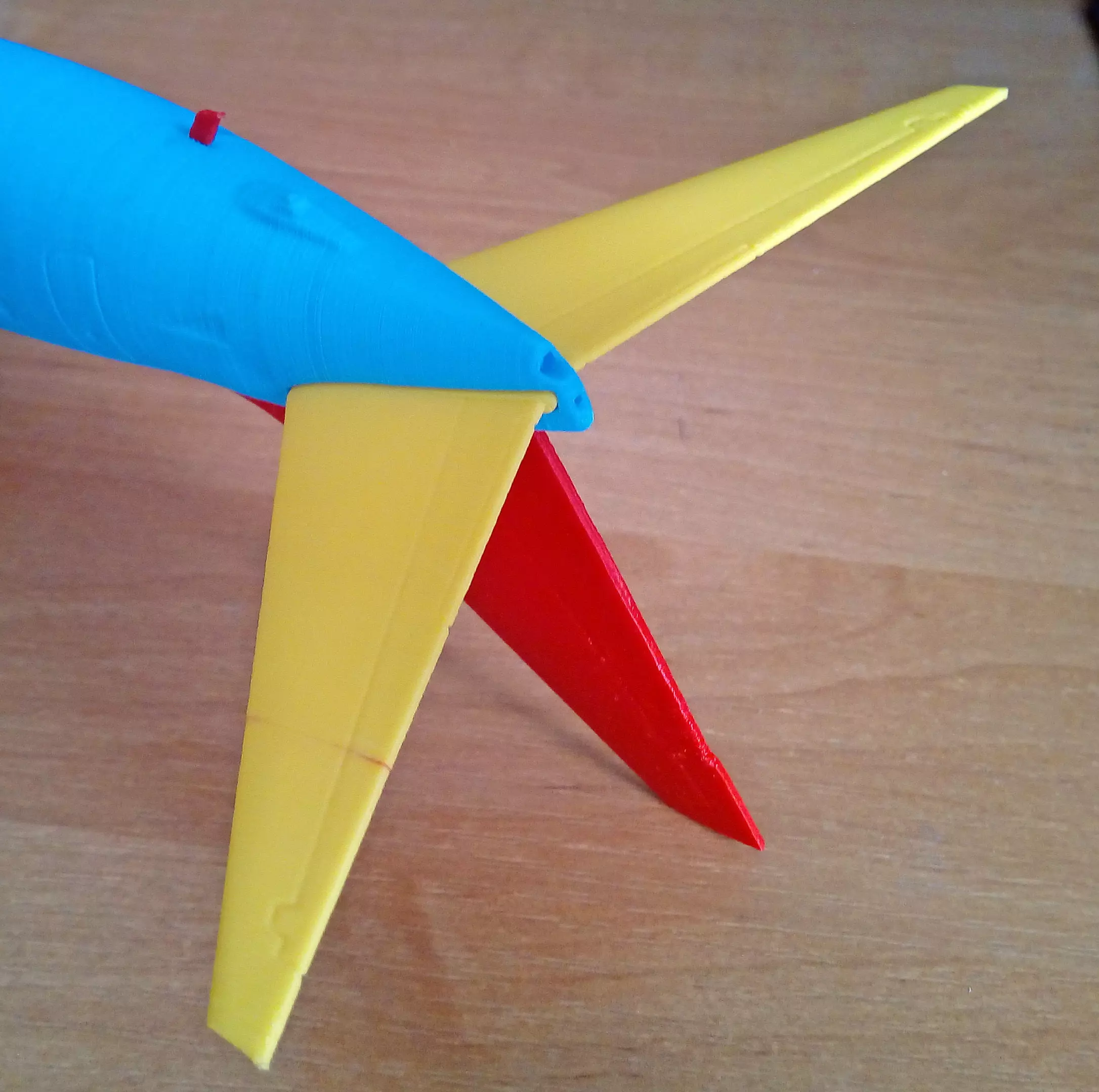 121213 Model kit Boeing 737-800 Sharklet Down 3D print model_8