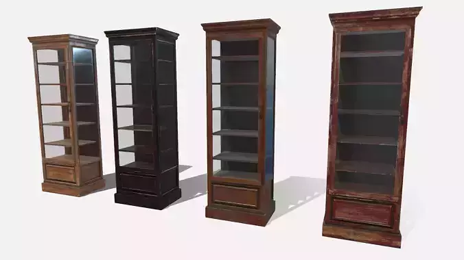 Glass Storage Cabinet