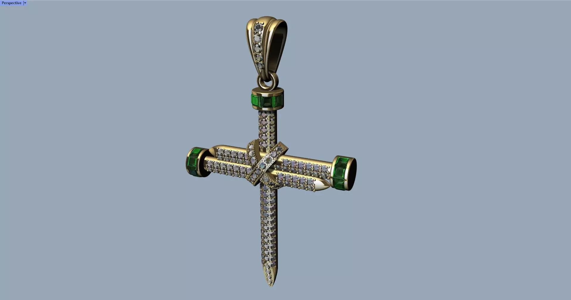 Cross nail - Cruz clavo 3D print model