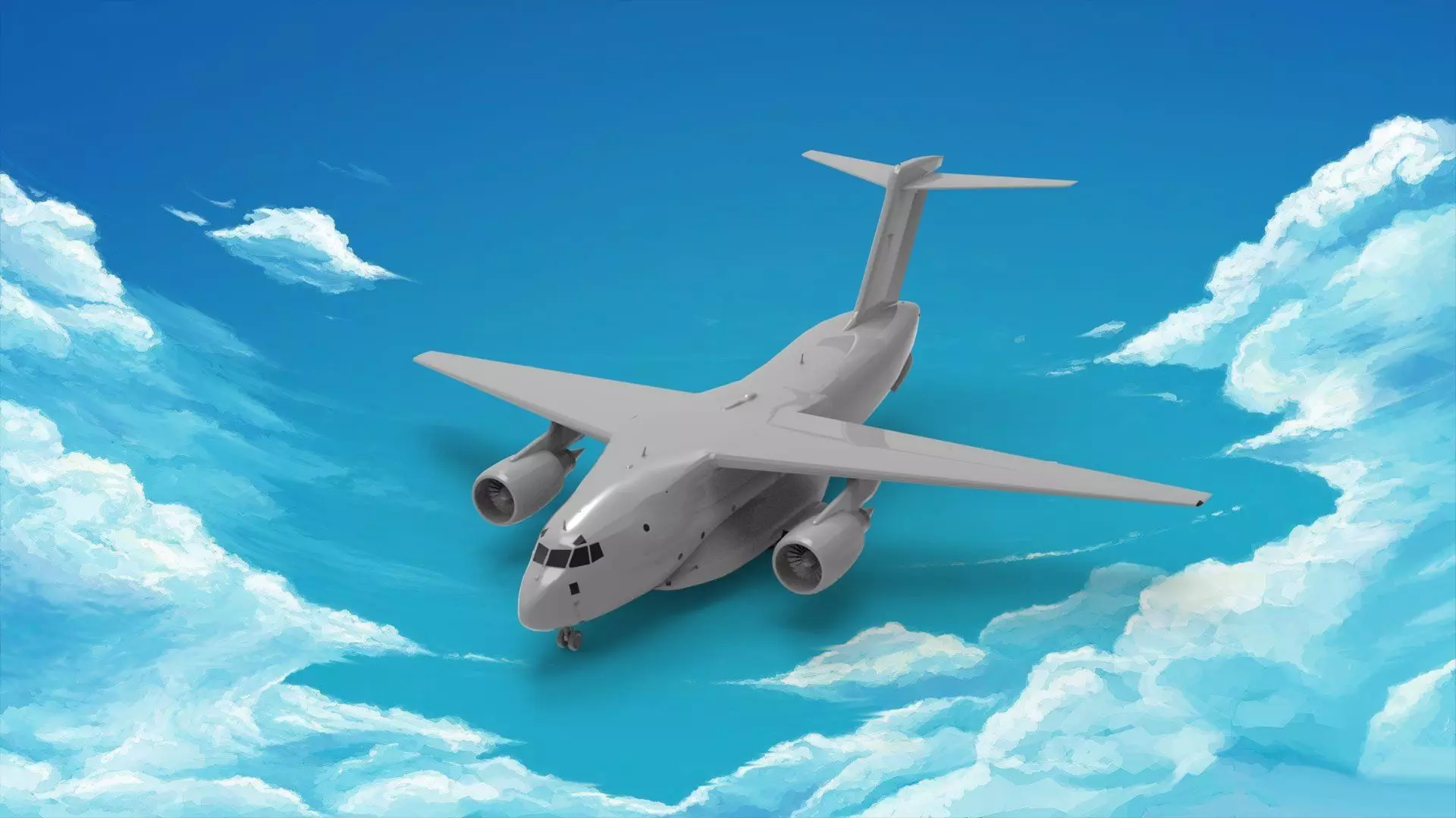 Kawasaki C-2 3D print model_0
