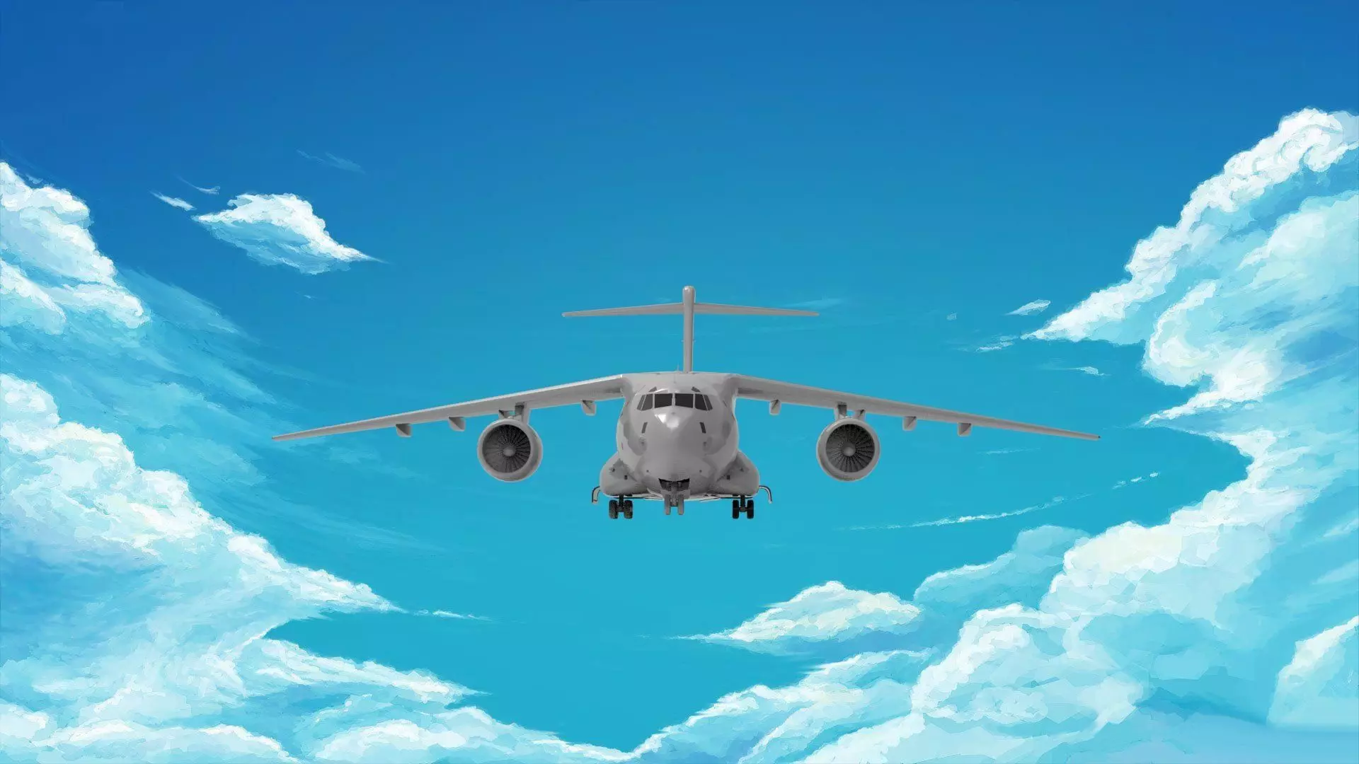 Kawasaki C-2 3D print model_1