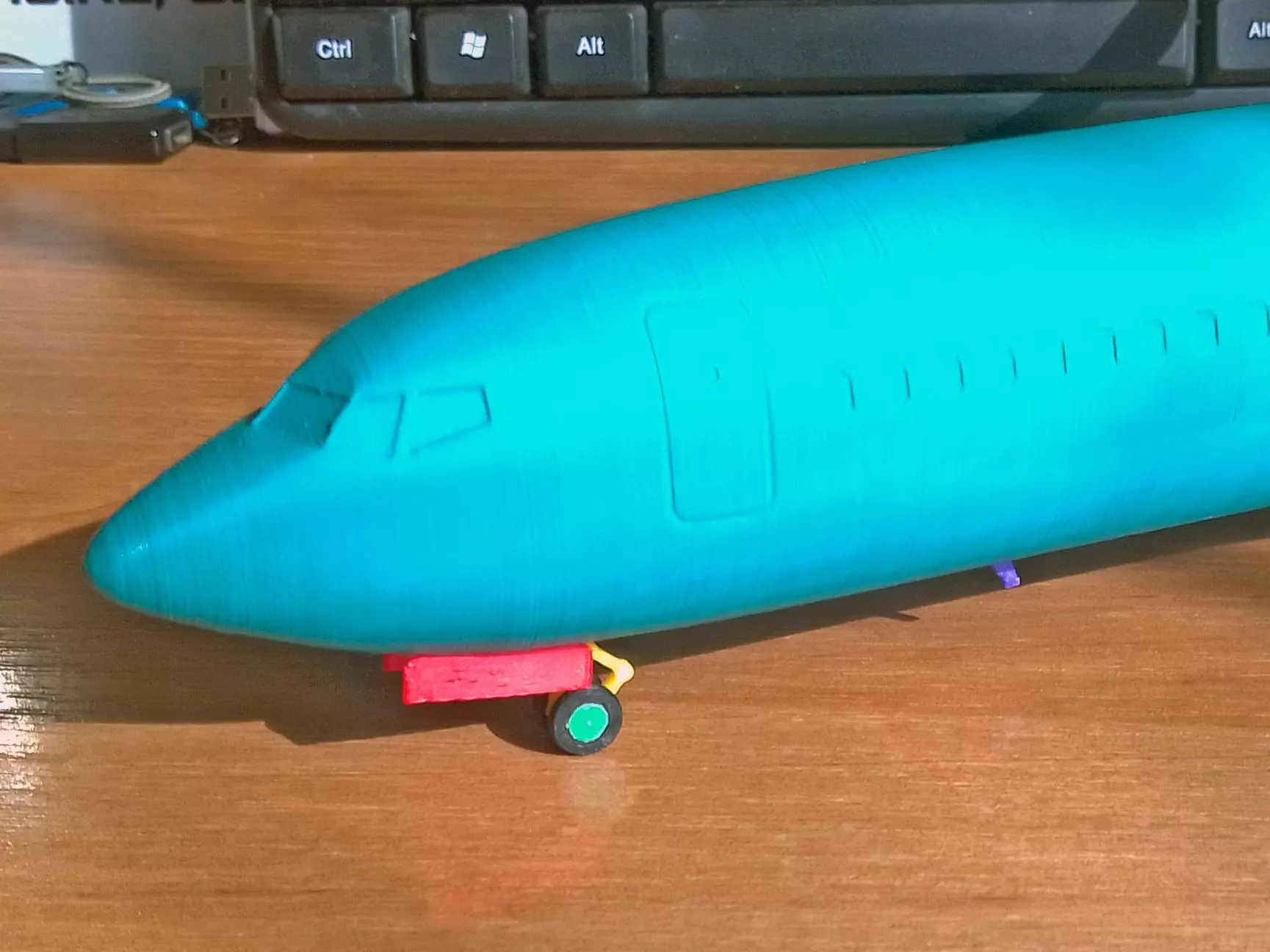 121214 Model kit Boeing 737-800 Split Scimitar Down 3D print model_13